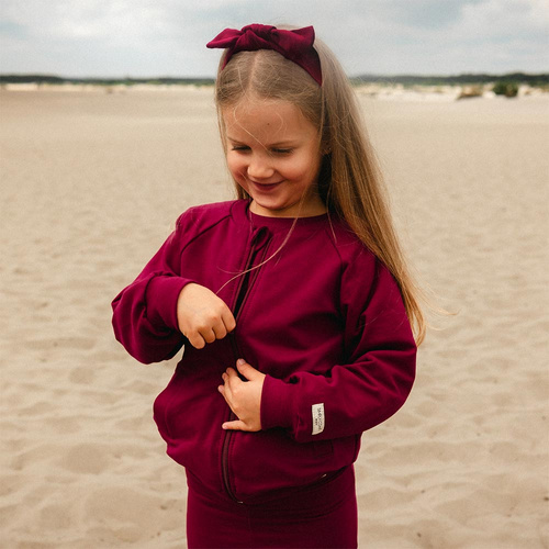 Дитяча кофта-бомбер Eevi Simply Comfy  – бавовняна, легка, без капюшона