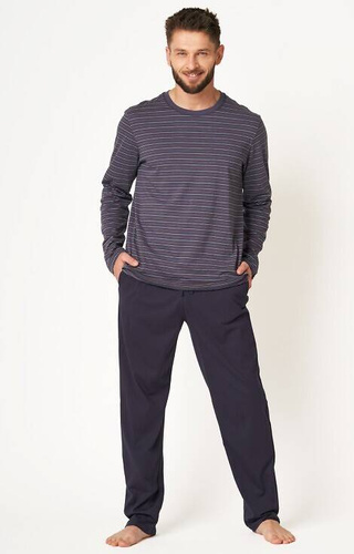 Піжама чоловіча MNS 304 Key - темно-синій