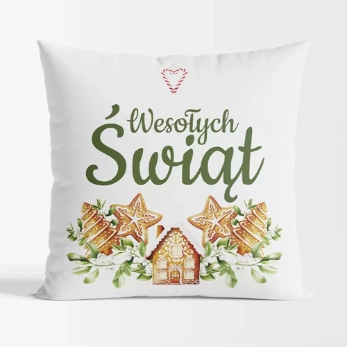 Декоративна наволочка 431052 велюрова з люрексом Eurofirany - білий  -