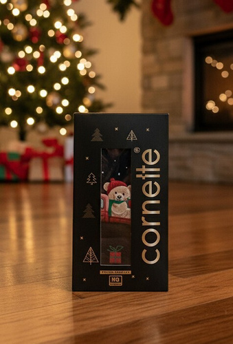 Чоловічий набір Cornette 914/01 Gift – святкові боксери та шкарпетки у подарунковій упаковці
