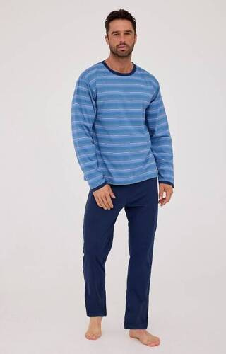 Піжама чоловіча 138/52 Various Cornette, - синій/темно-синій