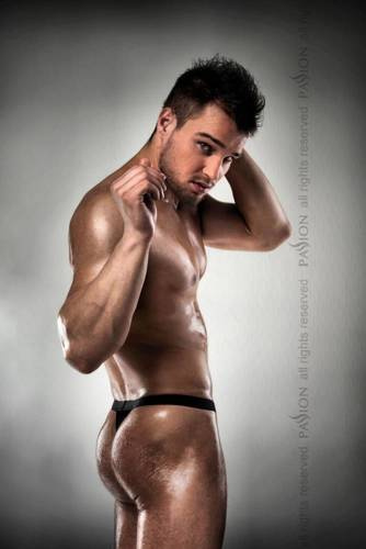 Труси стрінги чоловічі 005 Passion, - чорний