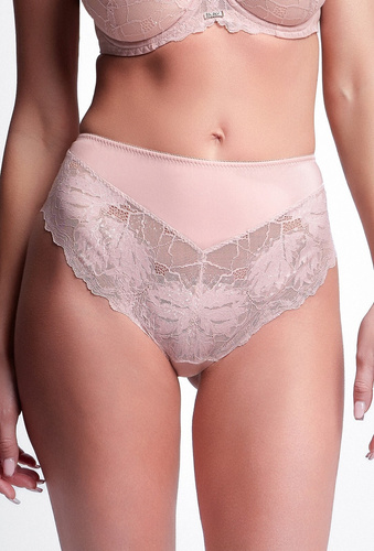 Трусики-бразиліана Ava 2304/B Shimmer мереживні з мікрофібри
