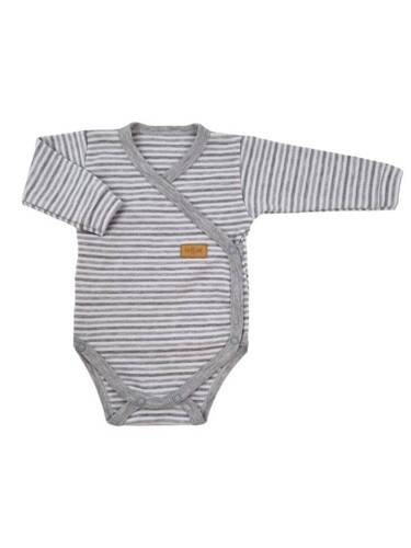 Дитяче боді "Lines" Terjan - сірий