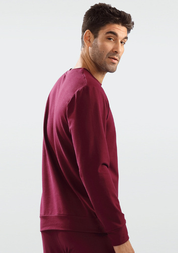 Чоловічий світшот Justin Dkaren - бордовий