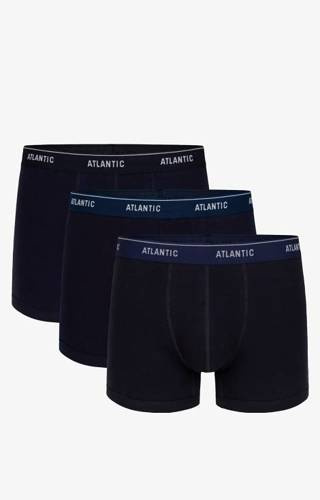 Набір боксерок чоловічих 3MH-179 A'3 Atlantic, - синій, темно-синій, кобальт