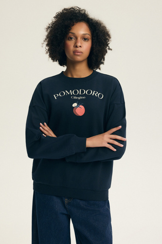 Жіноча кофта Dessie Henderson з бавовни, утеплена, з декоративним принтом