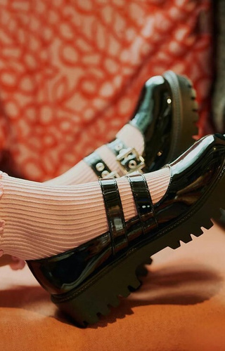 Шкарпетки Gabriella Nana 577 – з люрексом, у рубчик, з воланчиком