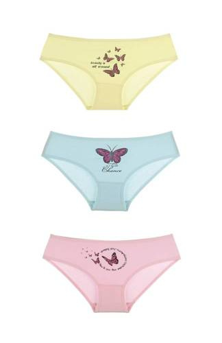 Набір трусиків для дівчинки 3 шт. 415038 Donella, - multicolor