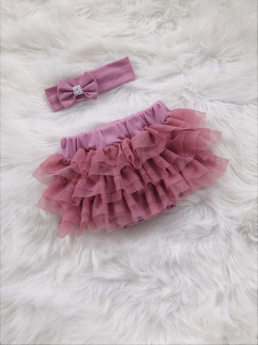 Спідничка фатінова для немовлят Bloomers ze Bambarillo, -вересовий