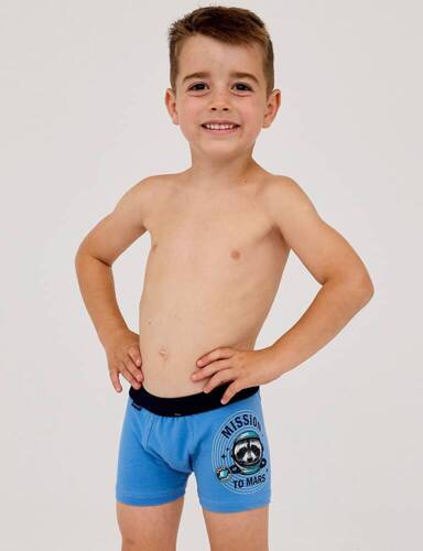Боксерки для хлопчика 700/137 701/137 Mission Kids Boy Cornette, - блакитний