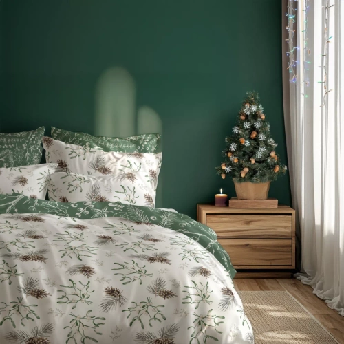 Святкова двостороння постіль Scandic 083 Faro