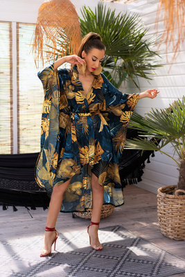 Халат-пеньюар жіночий Handis Aquareel Collection LivCo Corsetti