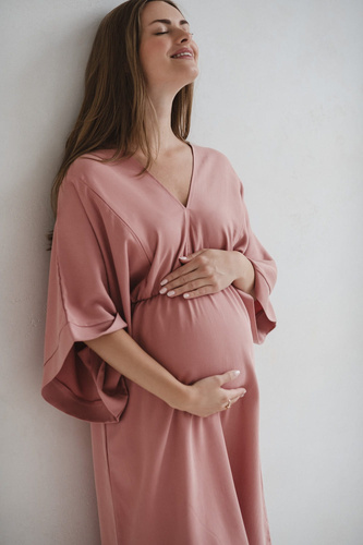 Сукня Mama Zen для вагітних і годуючих жінок Milk&Love, - herbal rose, модал