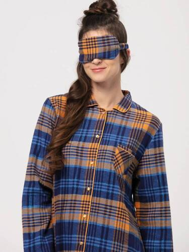 Пов'язка на очі LHO 881 Key, - темно-синій