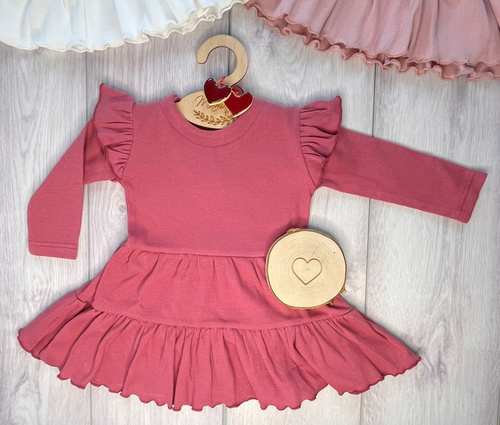 Mamatti SP504 Сукня для дівчинки з метеликами 97% бавовна