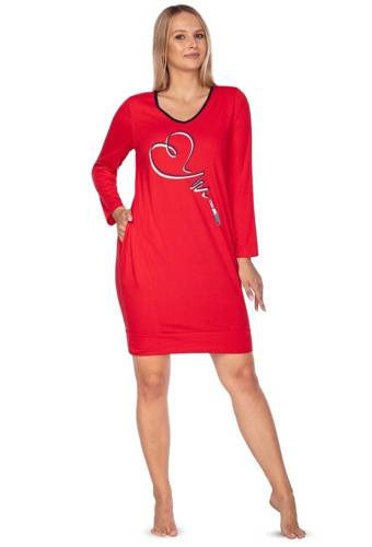 Нічна сорочка жіноча 119 Regina, - червона