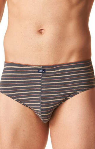 Набір чоловічих трусів сліпів 2 шт. MPP 303 А'2 Key, - коричневий/сірий