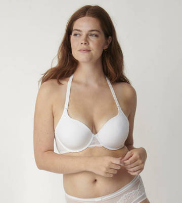 Бюстгальтер ущільнений Lovely Micro WHPM Triumph, -білий