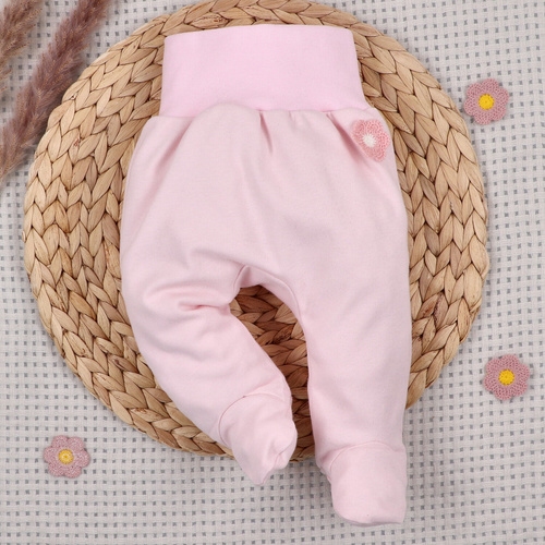 NINI Little Flowers напівповзунки для немовлят 100% органічна бавовна з вишивкою ABN-5756/JRO