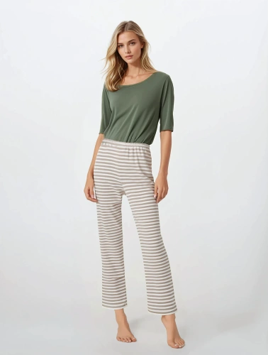 Піжама жіноча Forest Whispers Momenti Per Me,- green