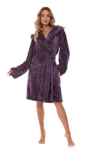 Жіночий халат 2416 Robin L&L, - ametyst