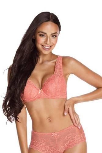 Бюстгальтер ущільнений M-053/22 Carmela Mat, - персиковий