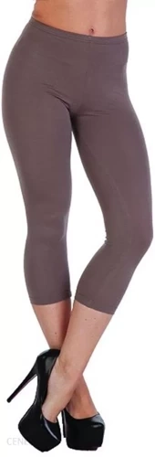 862 Legginsy 3/4 De Lafense - czarny