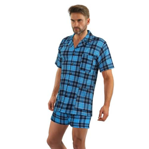 Чоловіча піжама короткий рукав 2629/13 Sesto Senso,- темно-синій