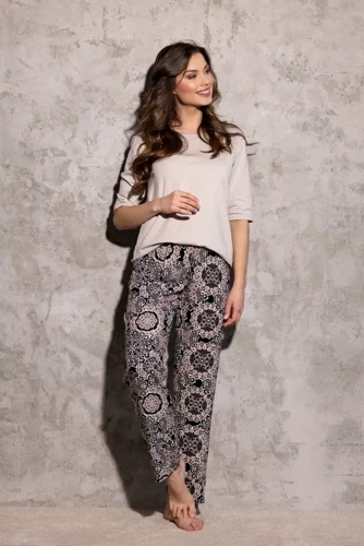 Піжама жіноча La Boheme Momenti Per Me,- beige