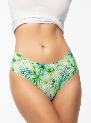 Жіночі трусики Exotico Simple Classic Julimex- зелений