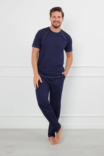 Чоловіча піжама Salomon довгий рукав Italian Fashion  - зелений