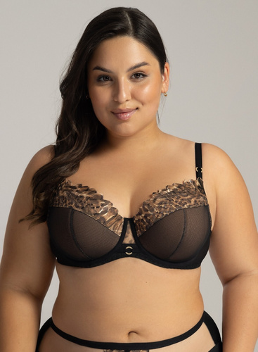 Бюстгальтер напівм'який 2143 Ava, - чорний