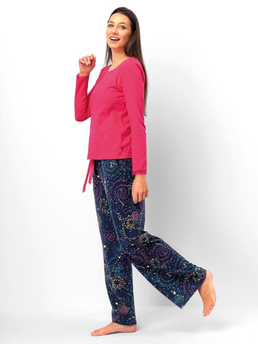 Піжама жіноча LNS 750 Key - рожевий