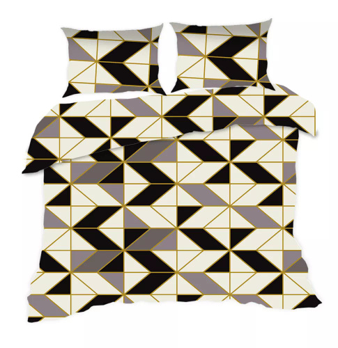 Комплект бавовняної постільної білизни Classic E24 1808N Karo