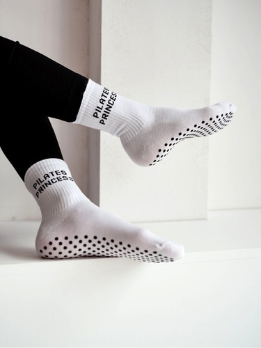 Шкарпетки Pilates Princess 1658-001 ABS Milena бавовняні white 3