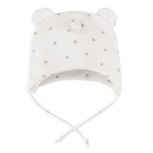 Magic Vibes Czapka niemowlęca z naszywką - żółty