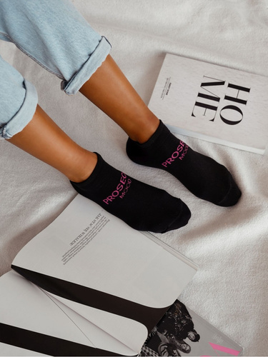 Шкарпетки жіночі 1146-077 Prosecco Mood Milena - чорний