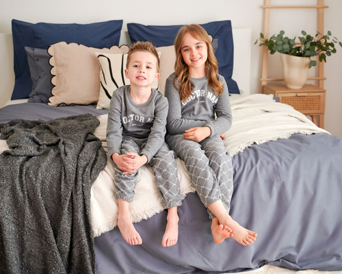 Піжама дитяча 5243 Unisex Doctor Nap, - black