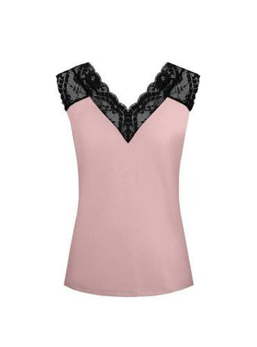 Піжамний топ Margot Mix&Match Koronka Nipplex, - рожевий