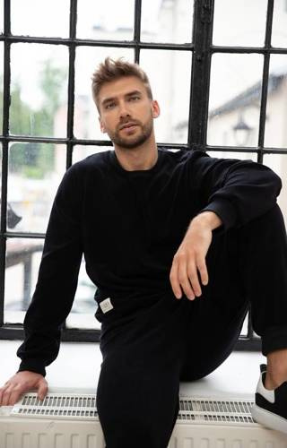 Спортивний костюм чоловічий Hugo 3066 Taro, - чорний