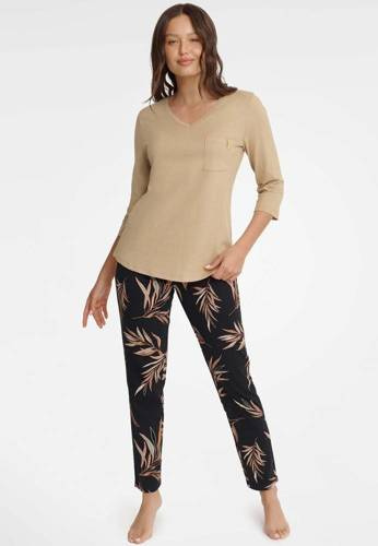 Піжама жіноча Garden 40928 Henderson, - бежева