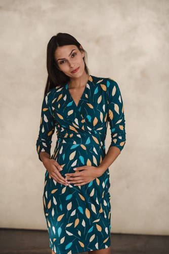 Grow with me Сукня для вагітних і годуючих довгий рукав Milk&Love