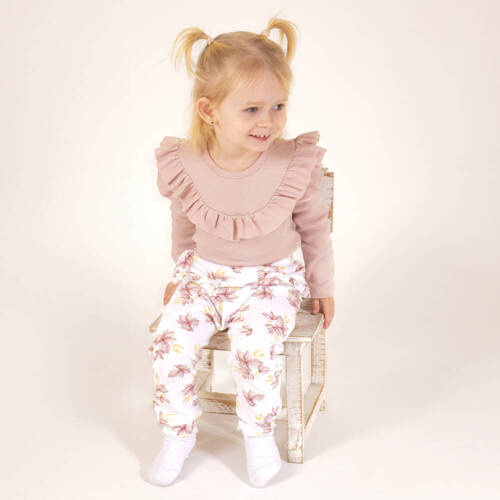 Дитяче боді з довгим рукавом 203098 Lou Body Nicol, - бежевий