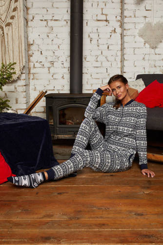 Піжама-кігурумі жіноча Alaska Italian Fashion, - темно-синій