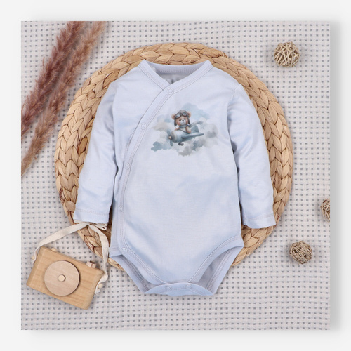 NINI ABN-5743/JSZ боді на запах 100% бамбук Baby Bear Pilot