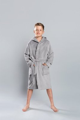 Халат для хлопчика Mimas Italian Fashion,- сірий