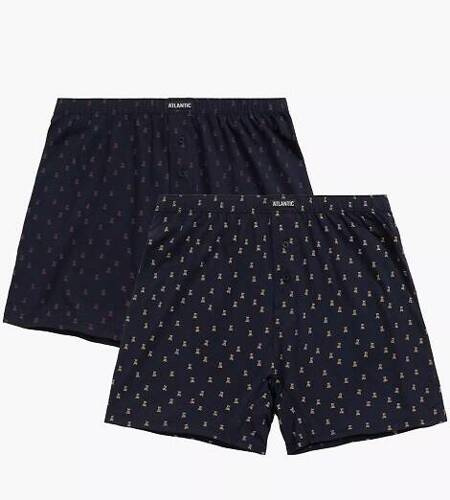 Набір трусів-боксерок чоловічих 2MBX-063 Atlantiс, - темно-синій
