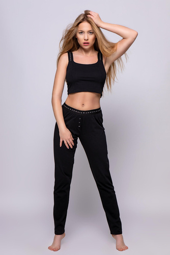 Піжама жіноча Tiffany Sensis, - чорний