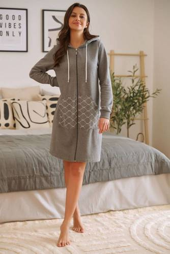 Халат жіночий 5244 Doctor Nap, - grey